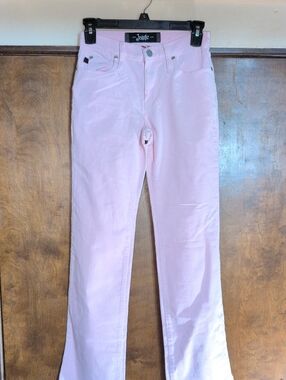 Jalate Corduroy Pastel Pink Flare Jeans Size 3/4